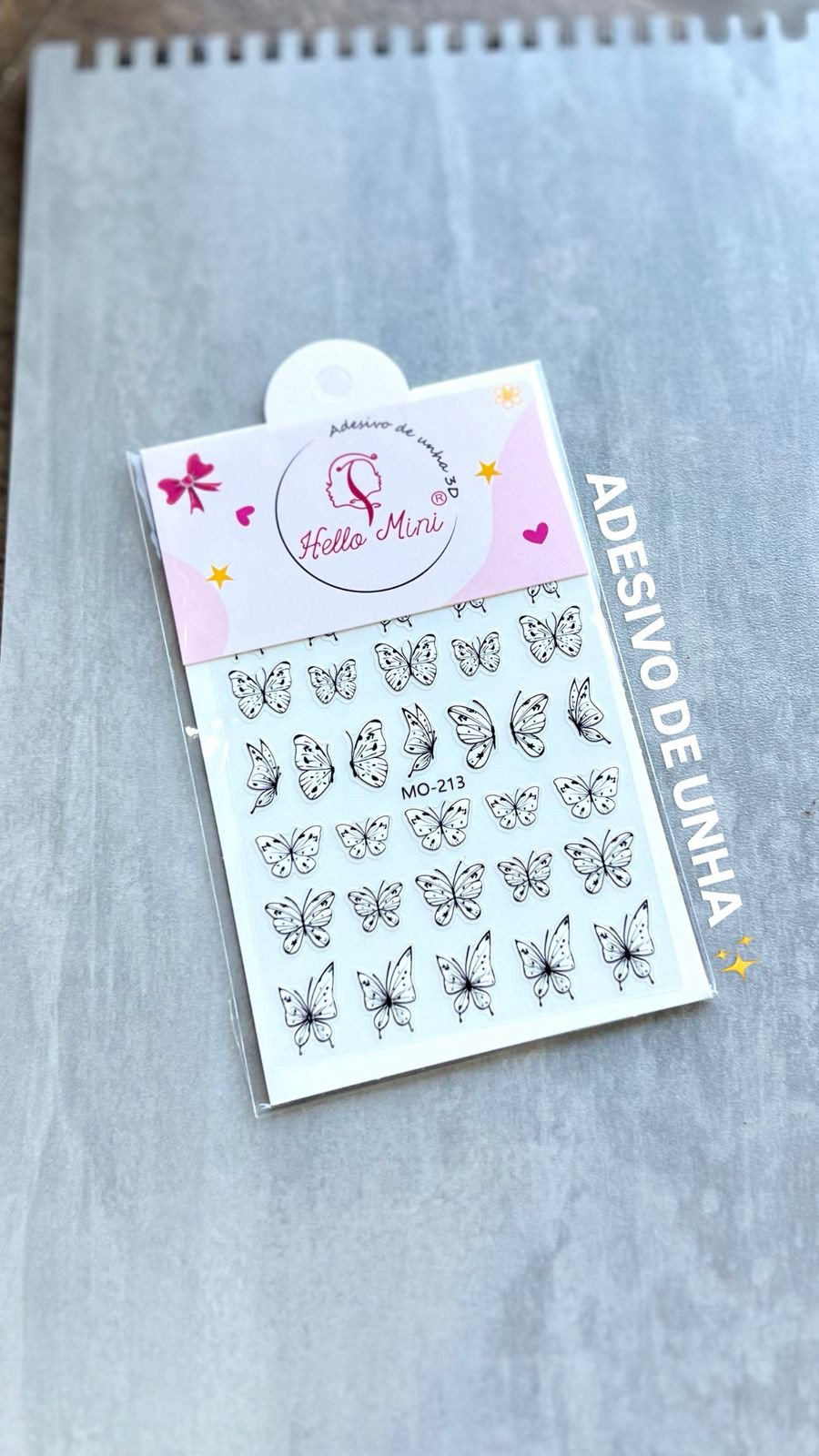 Adesivo de Unhas - Hello Mini 
