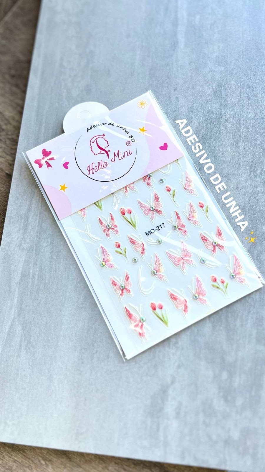 Adesivo de Unhas - Hello Mini 