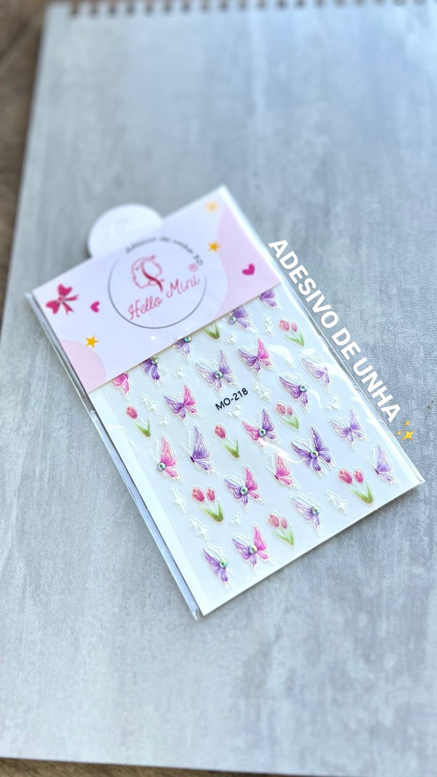 Adesivo de Unhas - Hello Mini 
