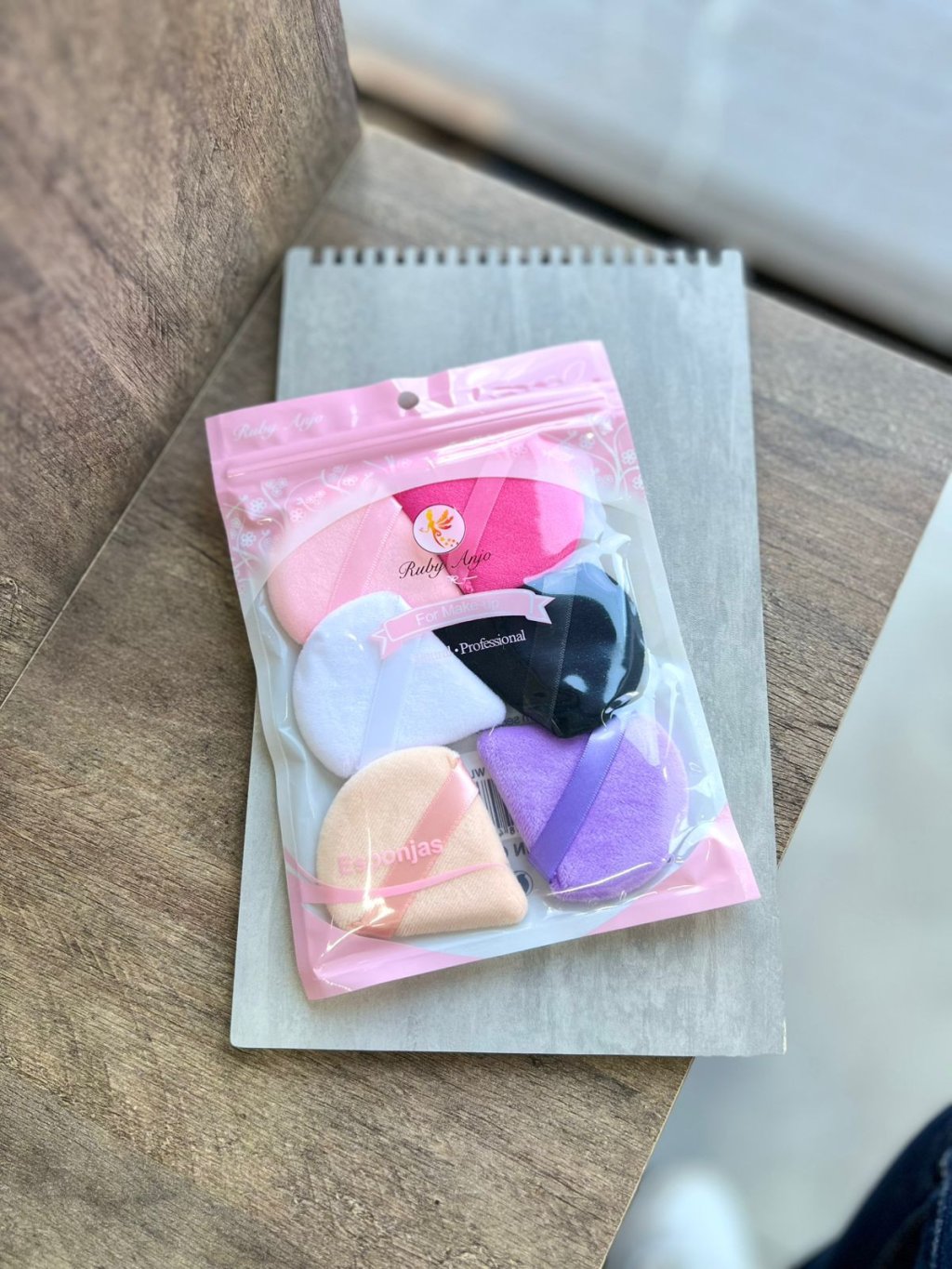 Kit 6 Esponjas Para Pó - Ruby Anjo 