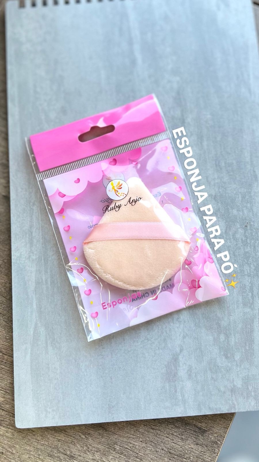 Esponja Triangular - Ruby Anjo