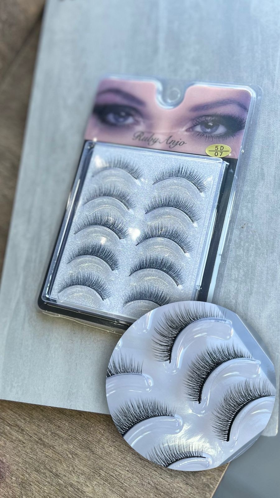 Cílios Postiço 5D 07- Ruby Anjo