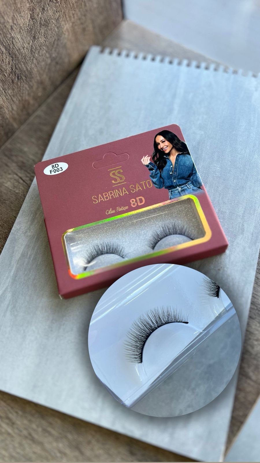 Cílios Postiço 8D F003 - Sabrina Sato