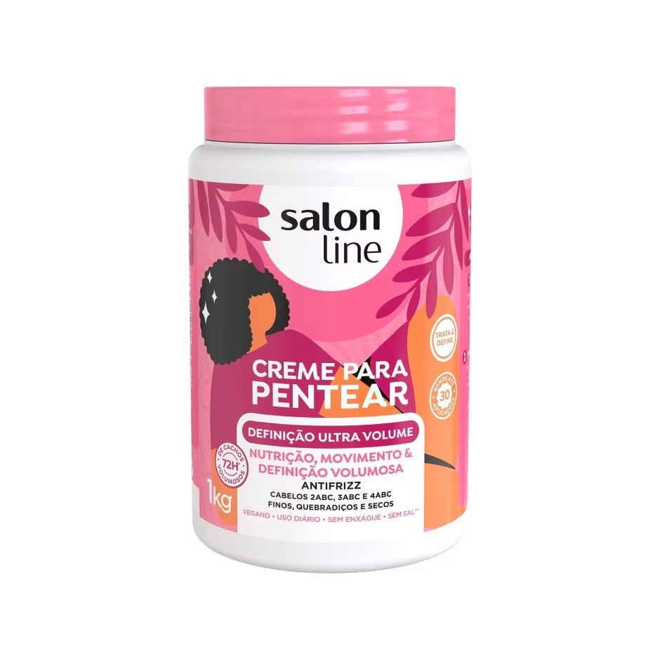 Creme de Pentear Definição Ultra Volume 1Kg - Salon Line 