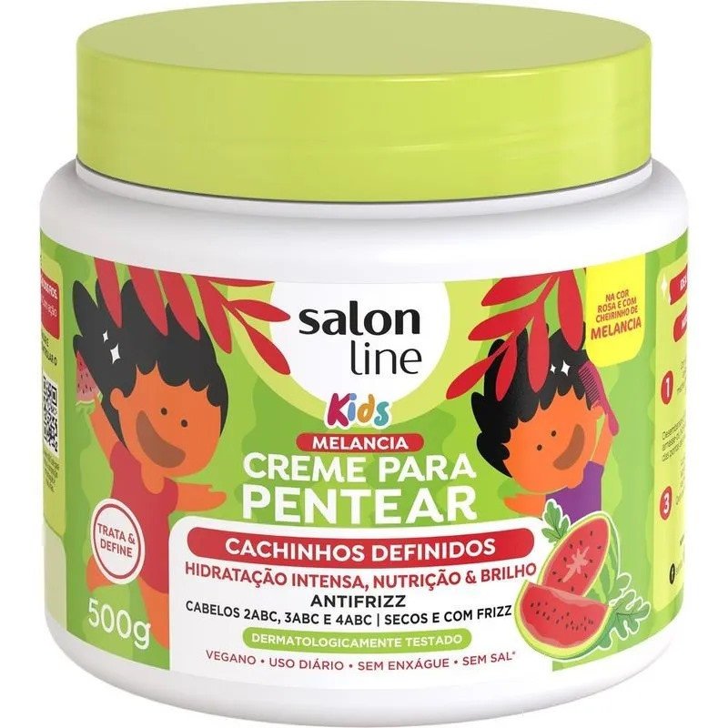Creme de Pentear Melancia Kids 500G - Salon Line 