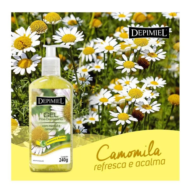 Gel Pós Depilatório 240G - Depimiel 