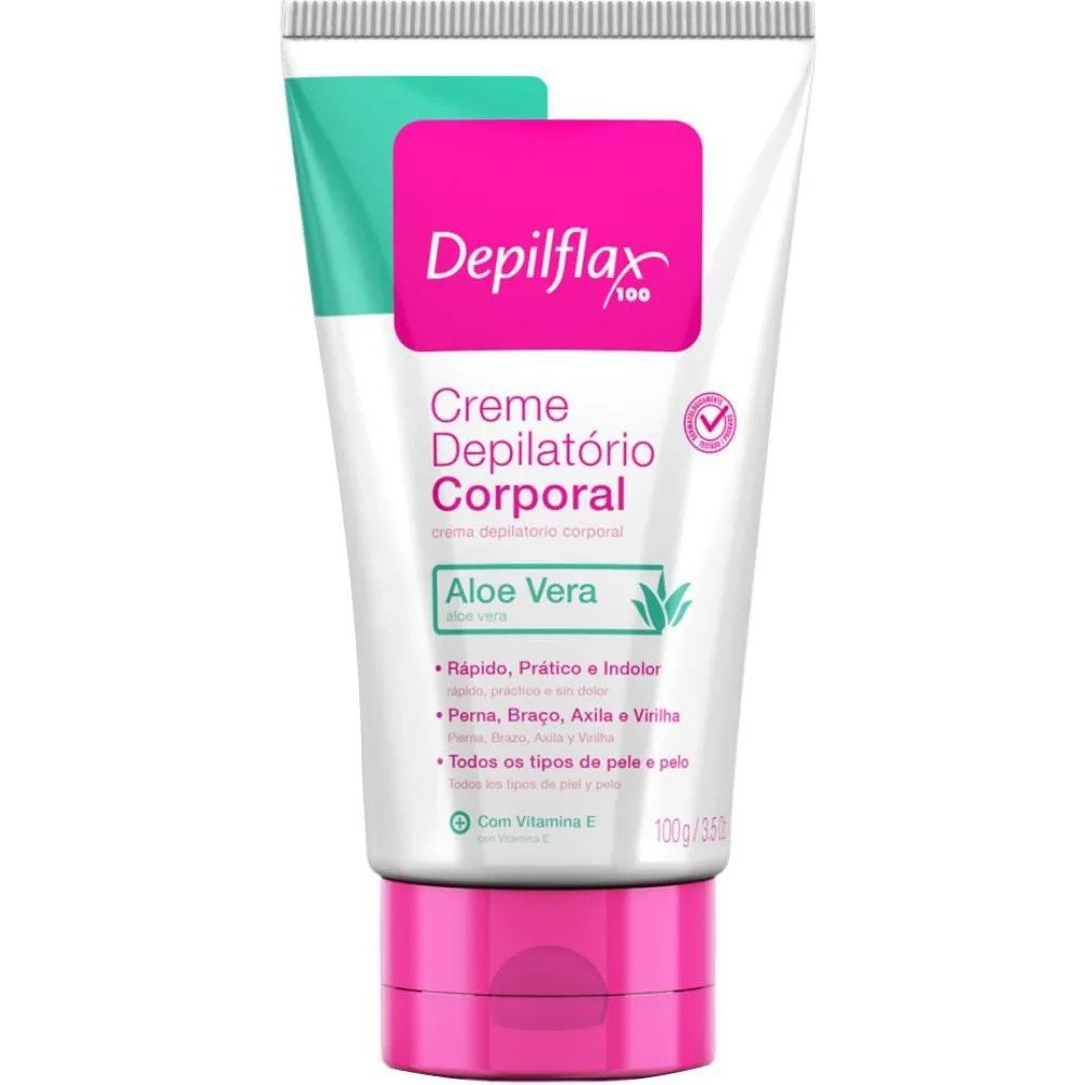 Creme Depilatório Corporal 100G - Depilflax