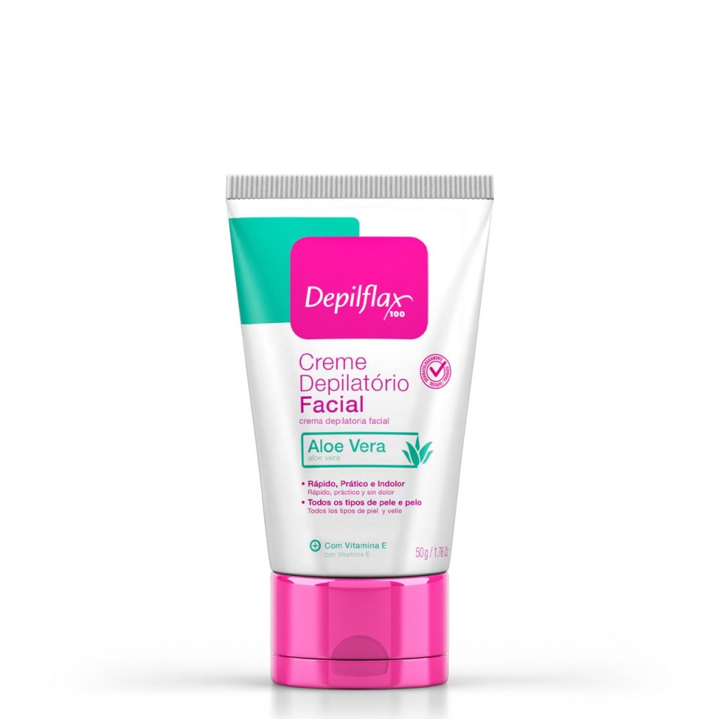 Creme Depilatório Facial 50G - Depilflax
