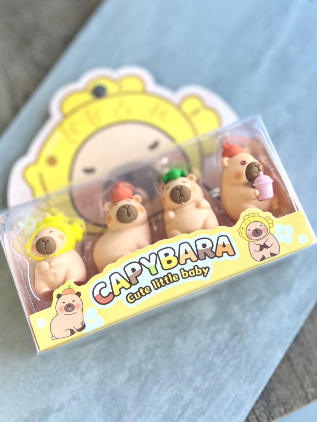 Kit Borrachas Capybara Baby
