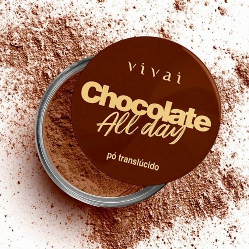 Pó Solto Translúcido Chocolate - Vivai