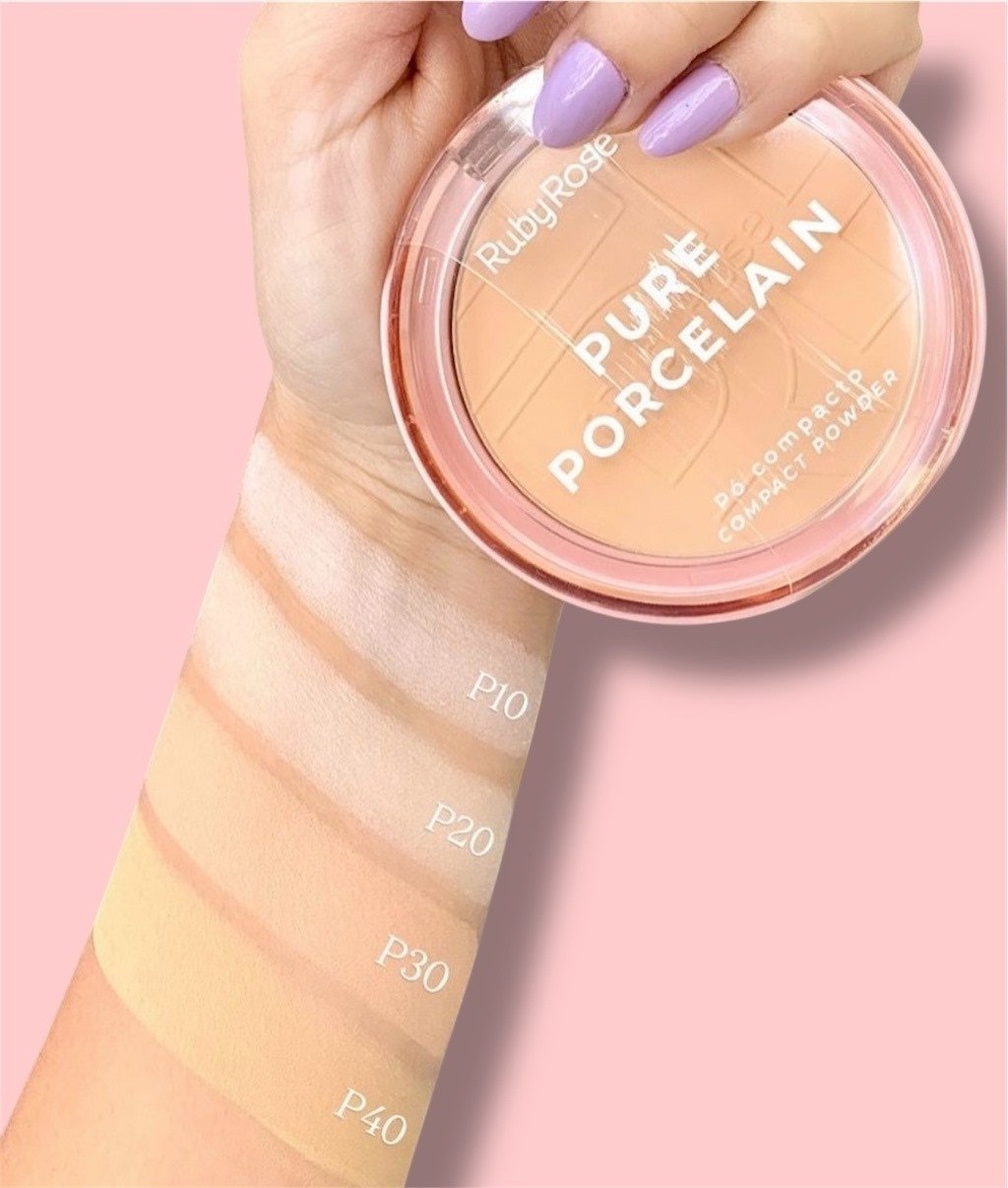 Pó Compacto Pure Porcelain - Ruby Rose