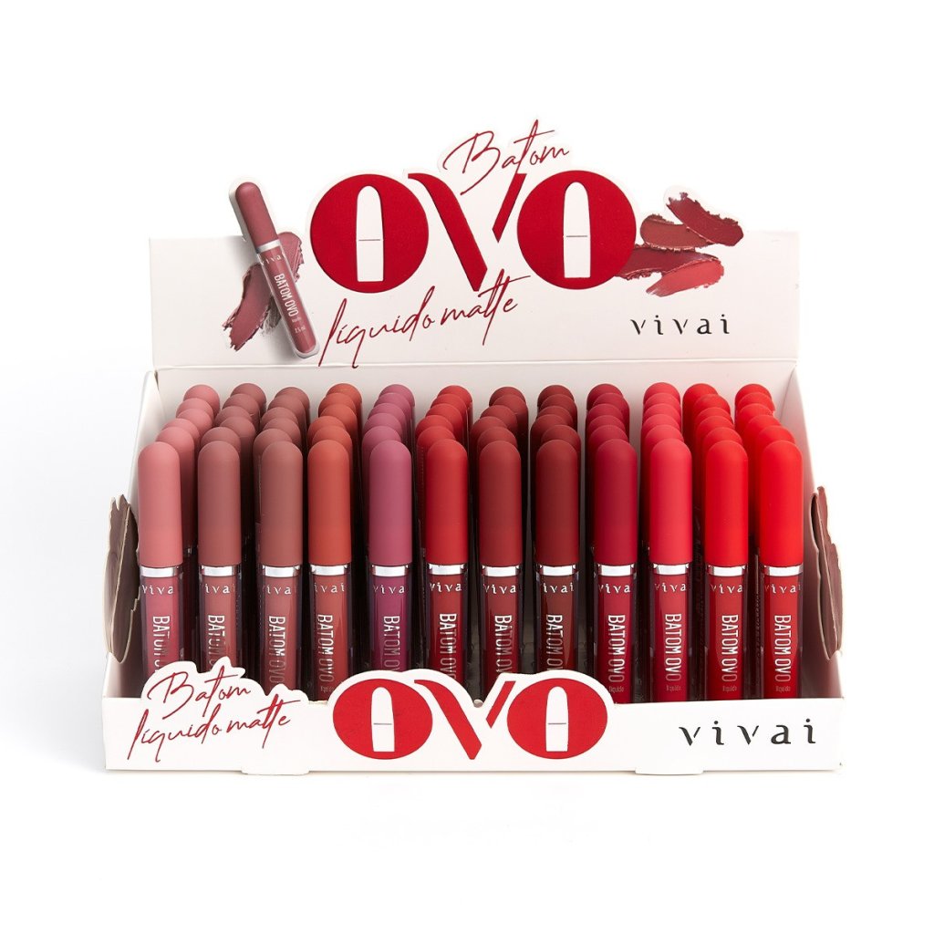 Batom Líquido Matte Ovo - Vivai 