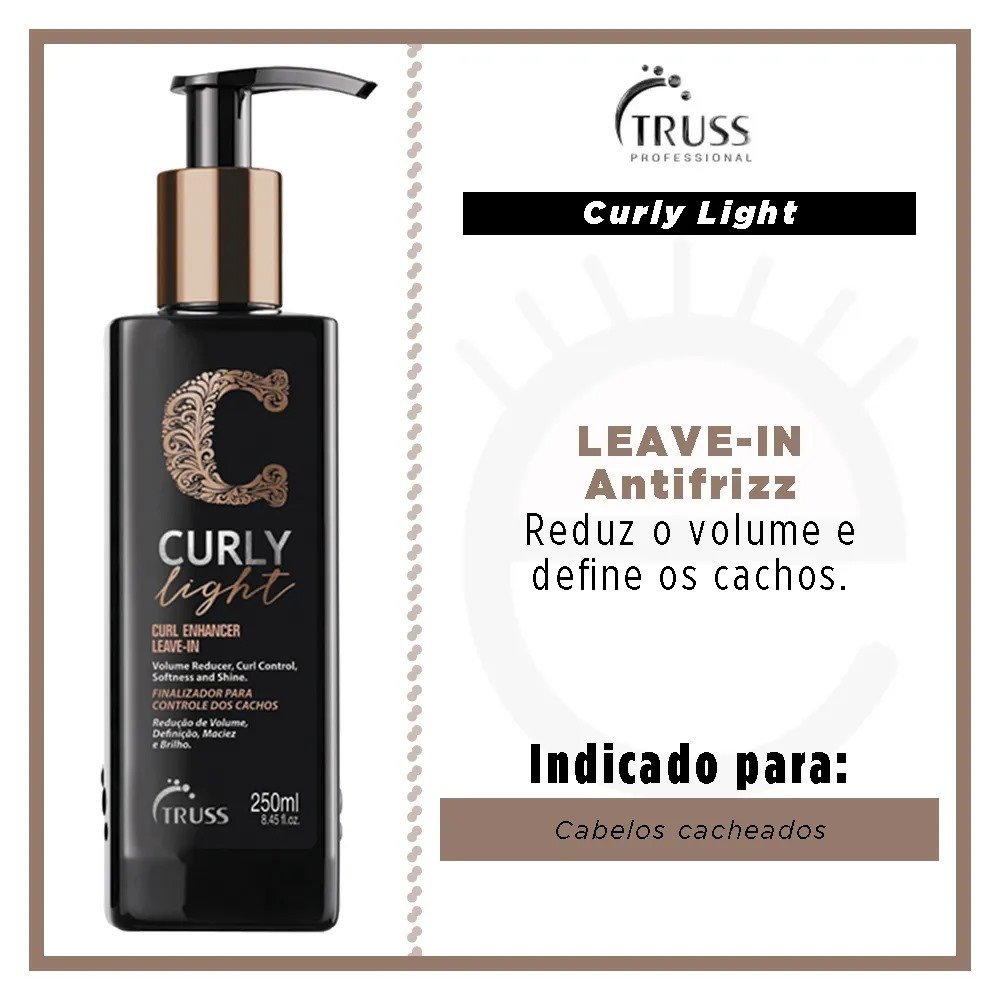 Curly Light Leave-in 250ML - Truss