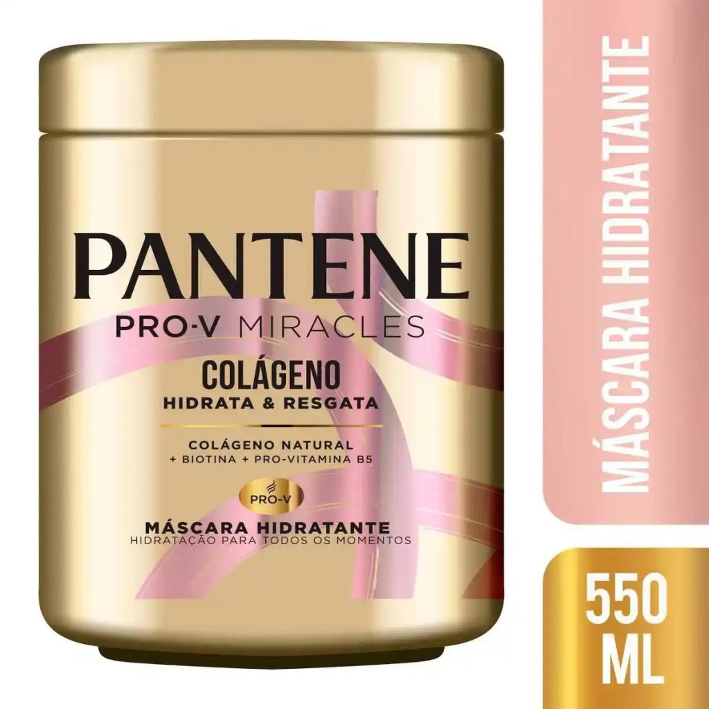 Máscara Capilar Colágeno Hidrata e Resgata 550ML - Pantene
