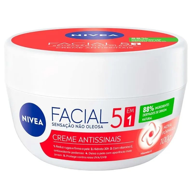 Hidratante Facial Antissinais 100G - Nivea