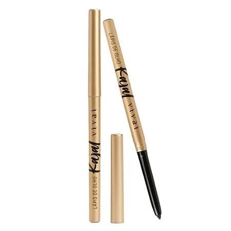 Lápis de Olhos Preto Kajal - Vivai 