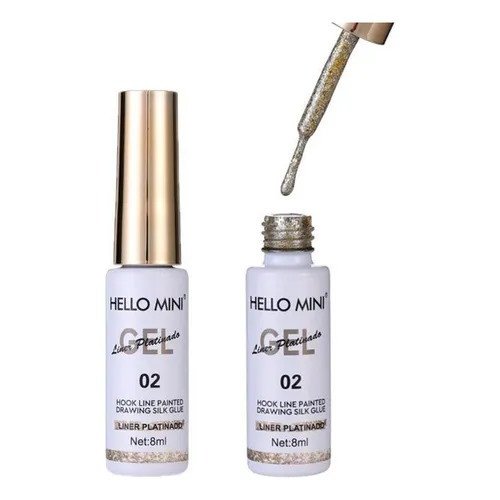 Liner Gel Platinado Cor 02 - Hello Mini
