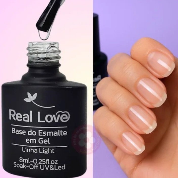 Base do Esmalte em Gel - Real Love