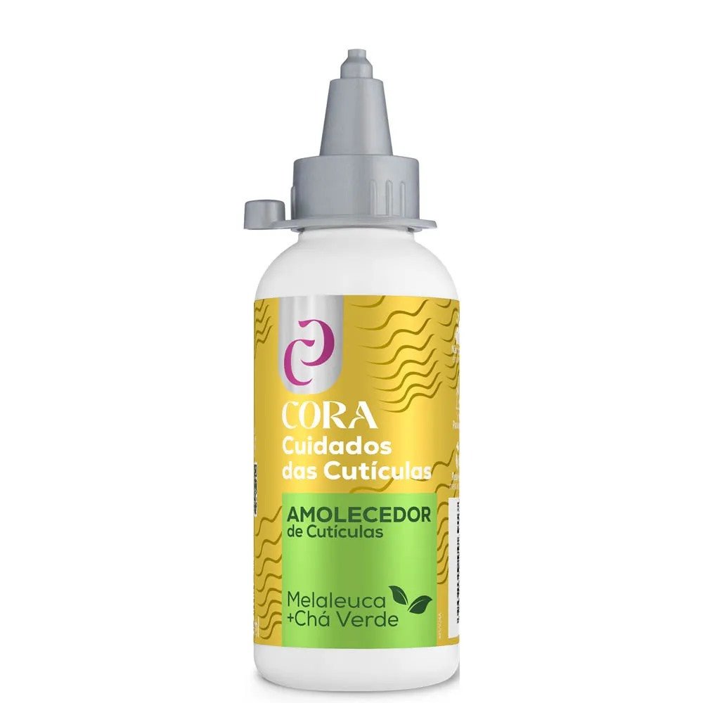 Amolecedor de Cutículas Melaleuca+Chá Verde 100ML - Cora