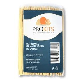 Palitos de Bambu 100 Unidades - Prokits