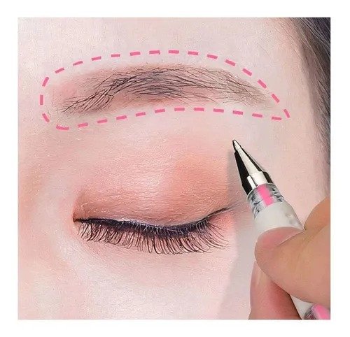 Caneta Para Marcação Sobrancelhas Rosa