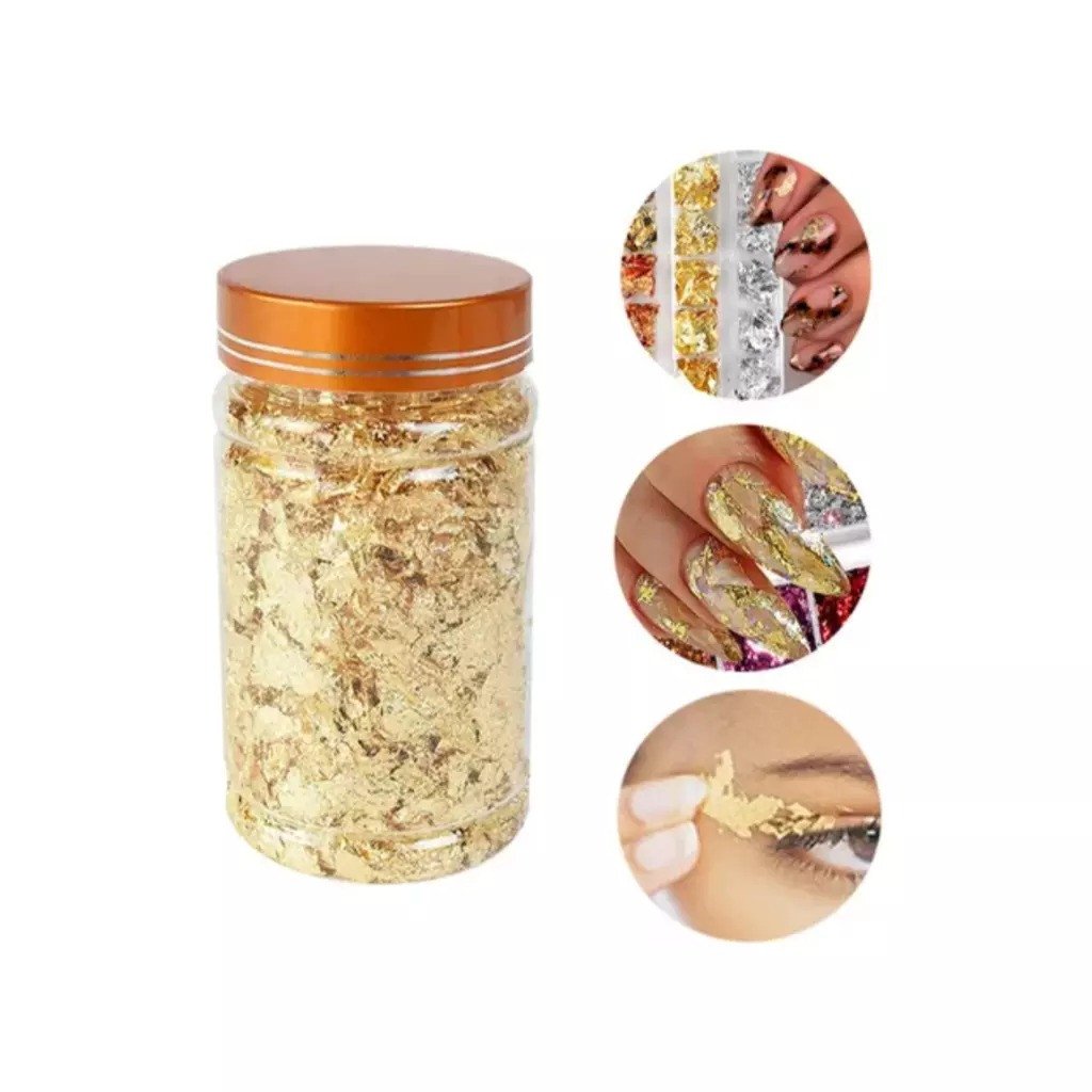 Folha De Ouro Dourada 