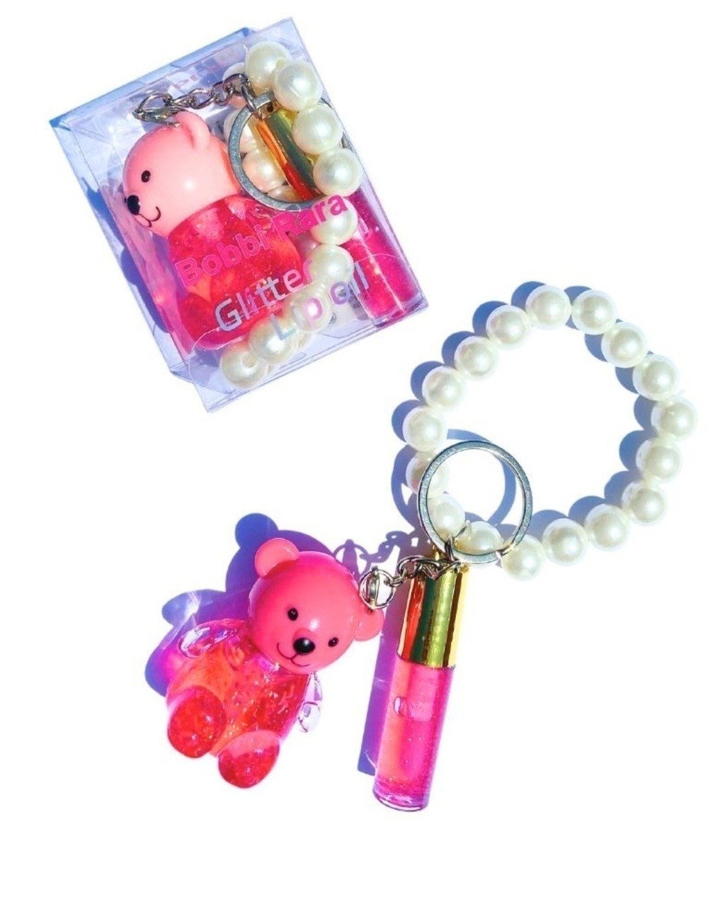 Lip Gloss Chaveiro Ursinho - Bobbi Rara