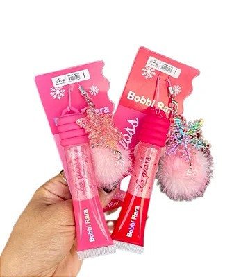 Lip Gloss Bisnaga Chaveiro - Bobbi Rara