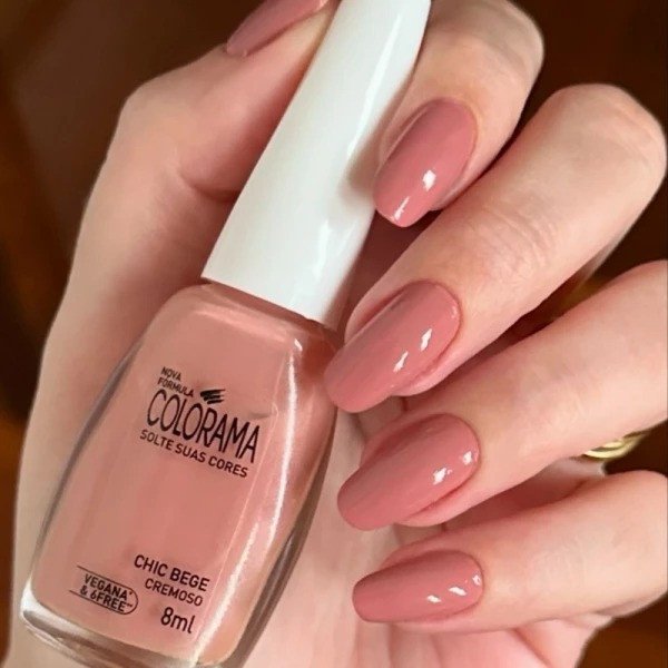 Esmalte Chic Bege - Colorama 