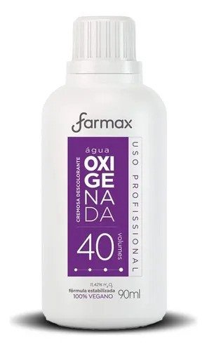 Água Oxigenada 40 Volumes - Farmax