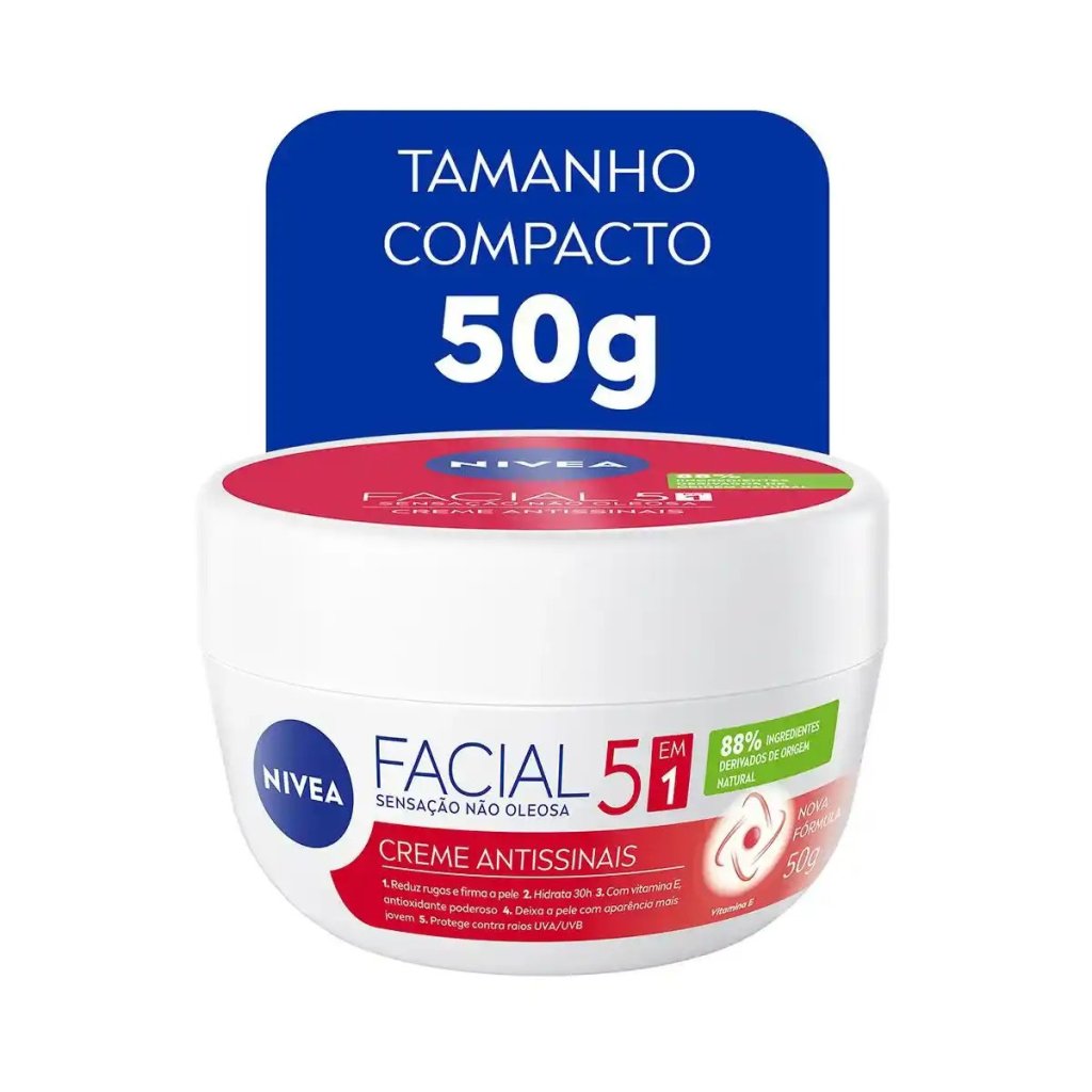 Hidratante Facial Antissinais 50G - Nivea