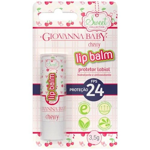 Hidratante Labial Cherry - Giovanna Baby