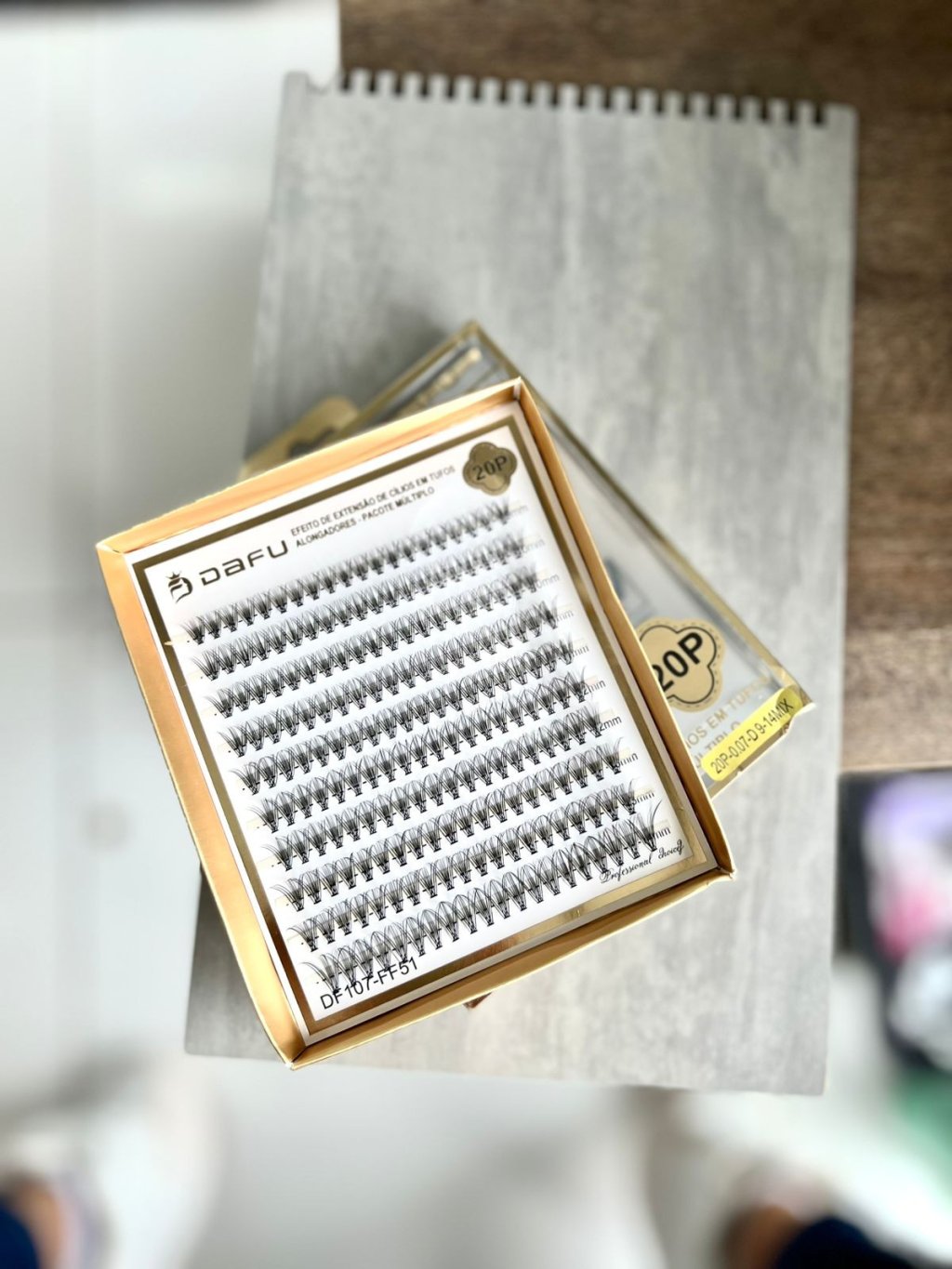 Cílios Tufinho Mix 9 ao 14 20P - Dafu