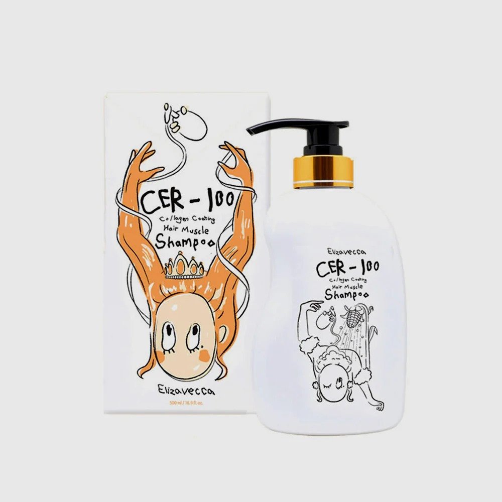 Shampoo Cer-100 Colágeno 500ML - Elizavecca