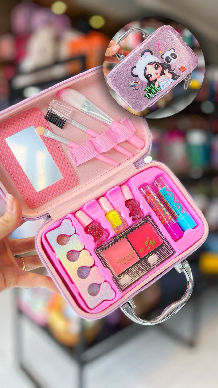 Bolsinha de Maquiagem Infantil 