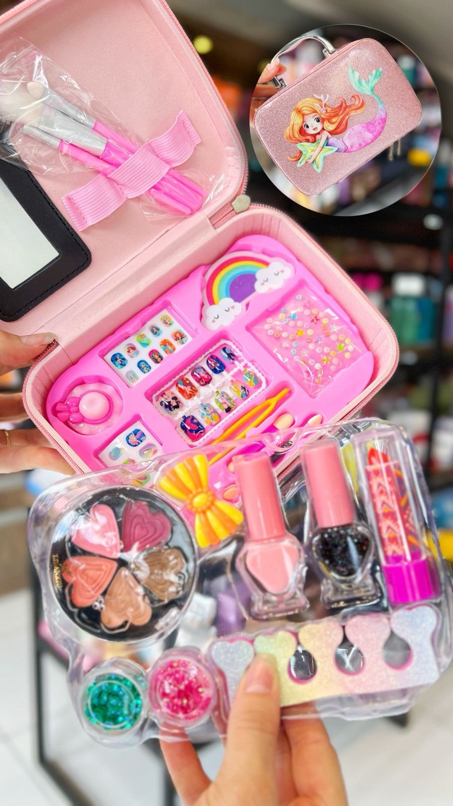 Bolsinha de Maquiagem Infantil 