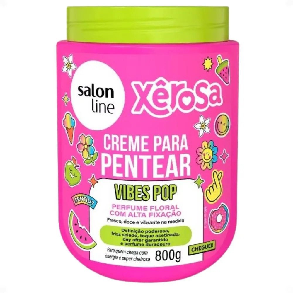 Creme Para Pentear Xêrosa Vibes Pop 800g - Salon Line