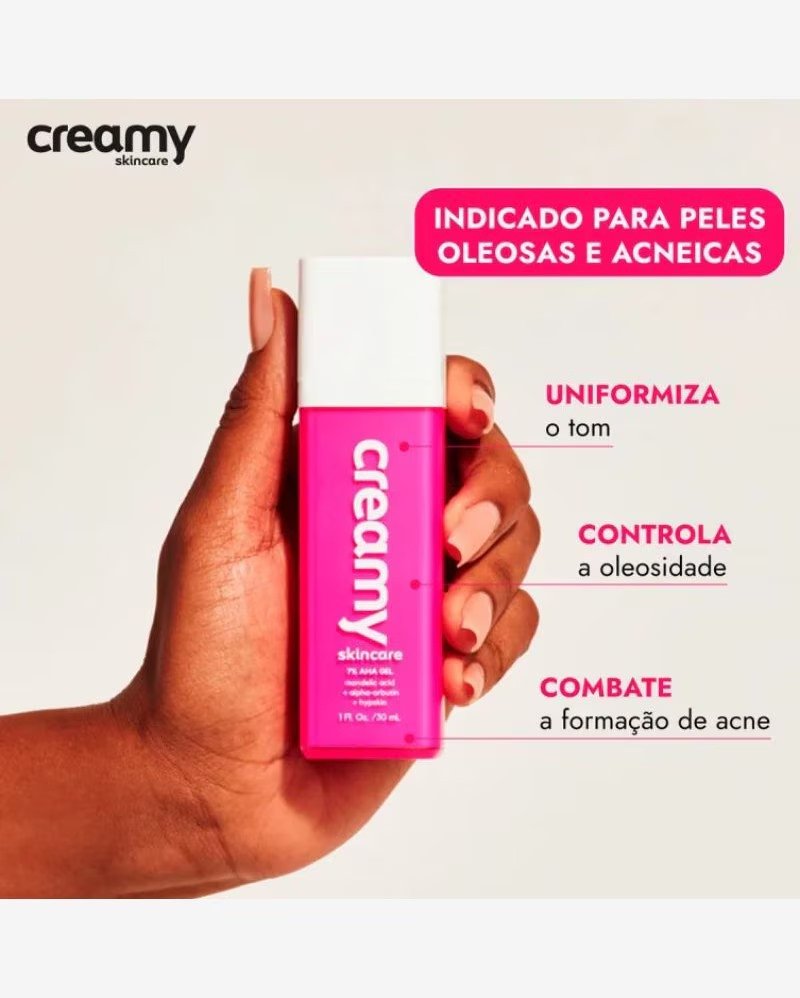 Gel Facial Ácido Mandélico - Creamy