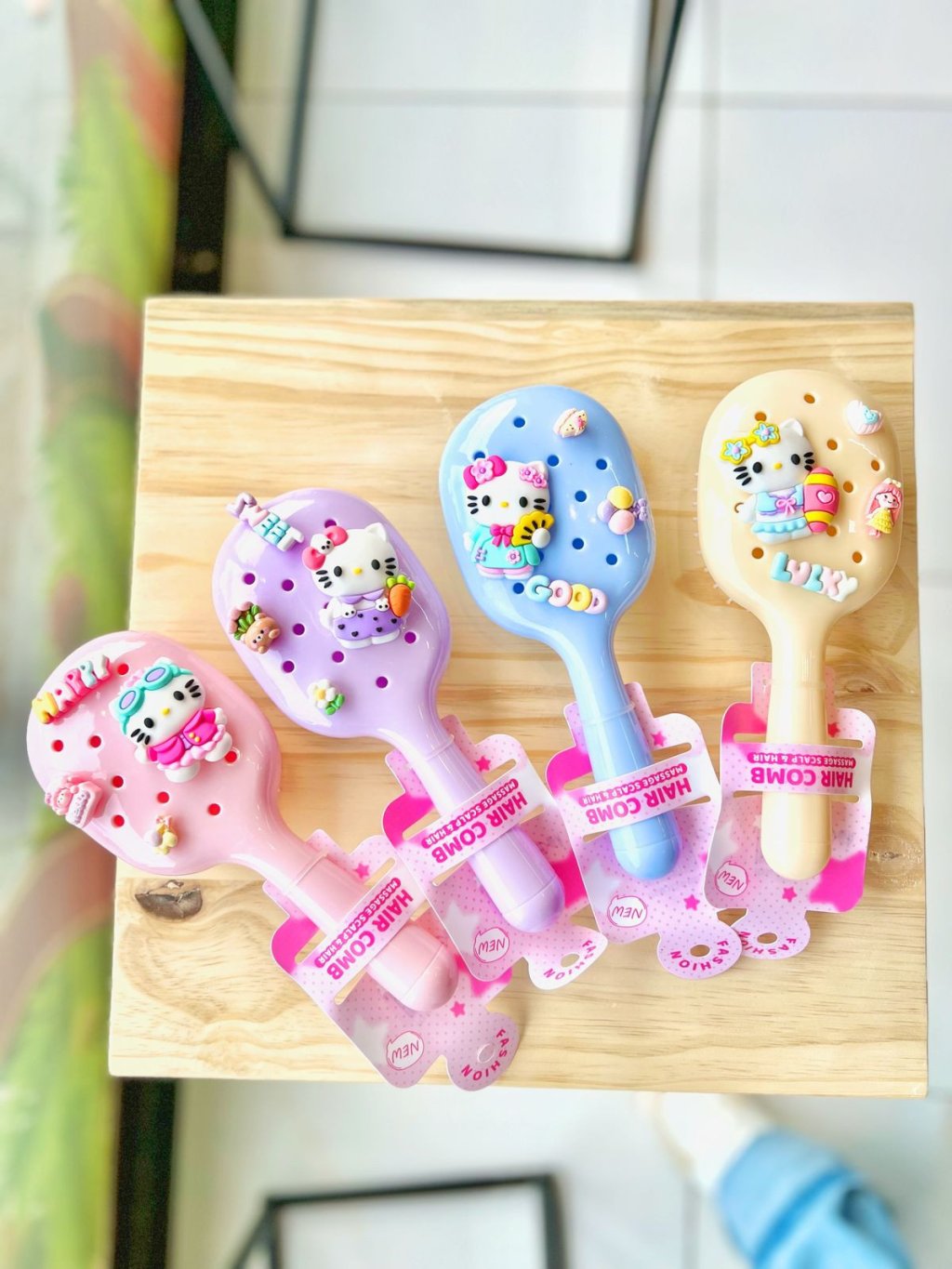 Escova Capilar Hello Kitty