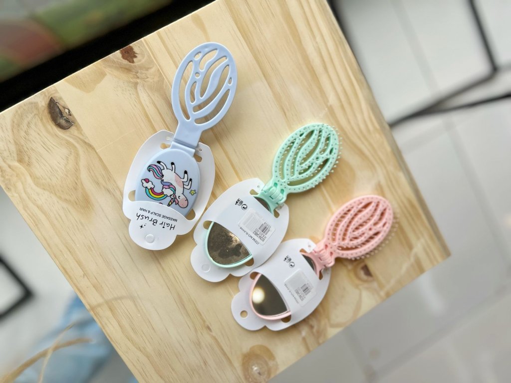 Escova Capilar Com Espelho