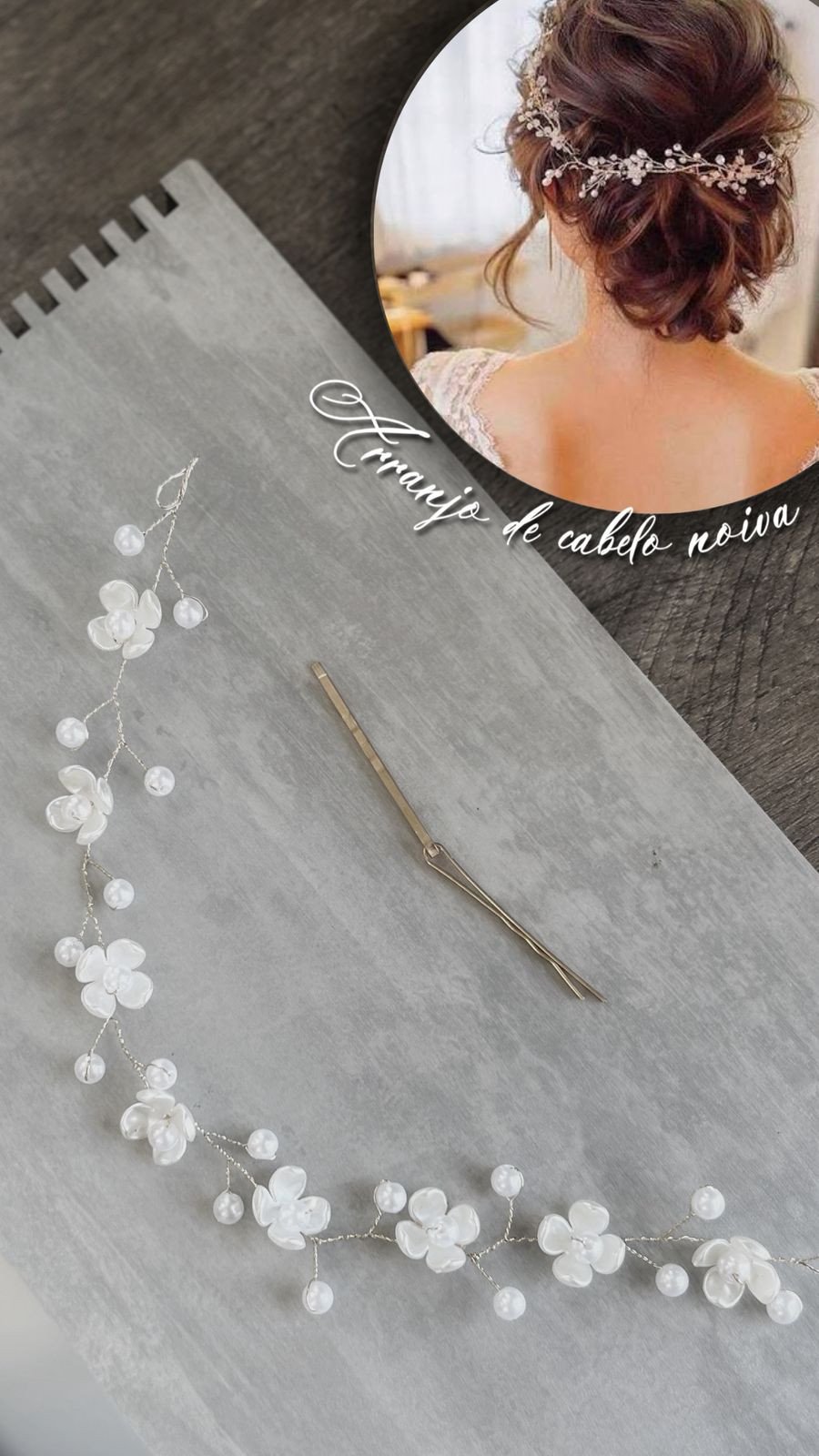 Acessório Arranjo Para Noiva 