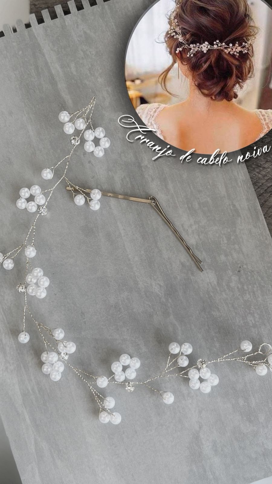 Acessório Arranjo Para Noiva 