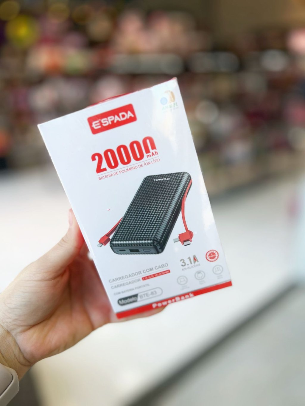 Carregador Portátil 