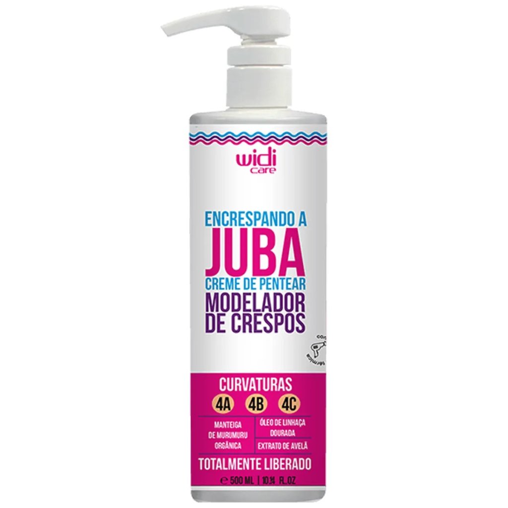 Creme De Pentear Encrespando a Juba 500ML - Widi Care