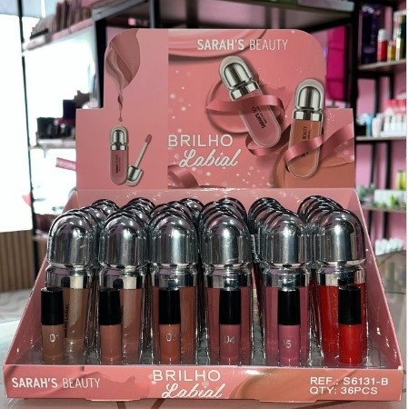 Gloss Com Cor - Sarah Beauty
