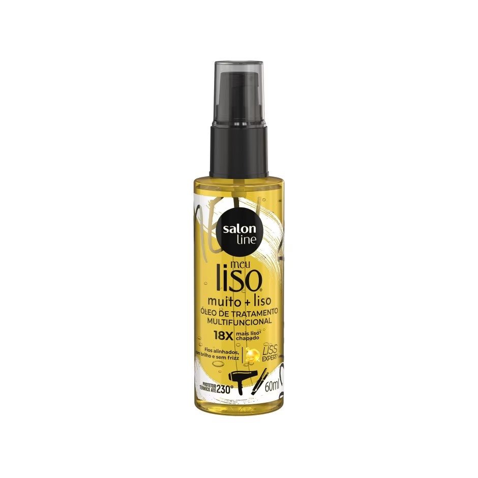 Óleo Capilar Meu Liso Muito + Liso 60ML - Salon Line 