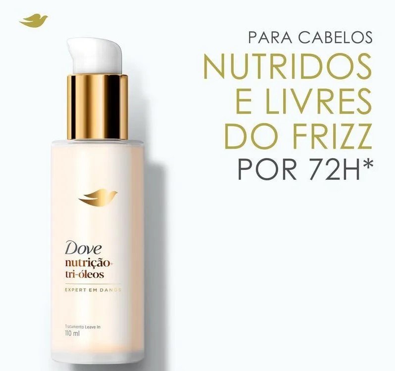 Leave-in Nutrição Tri Óleos 110ML - Dove 