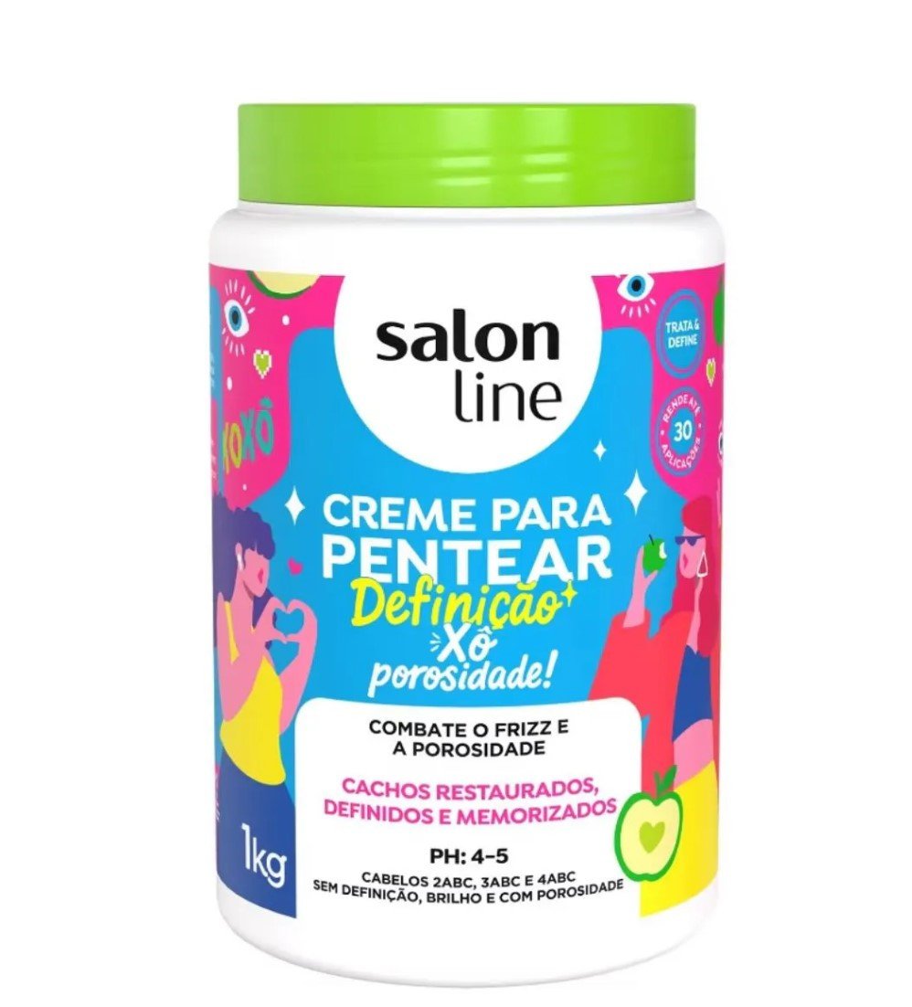 Creme de Pentear Xô Porosidade 1KG - Salon Line 