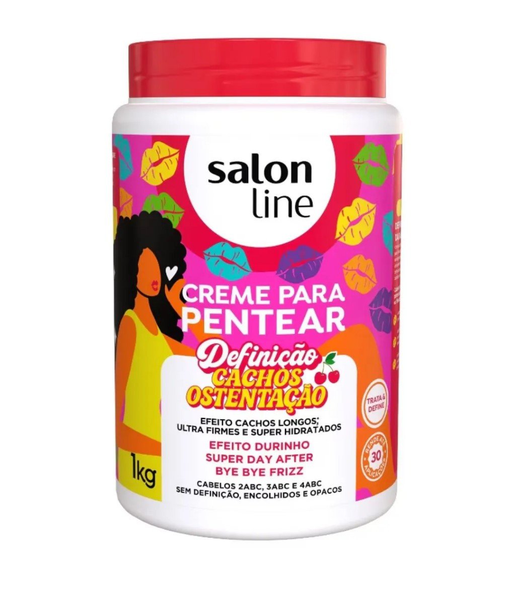 Creme de Pentear Cachos Ostentação 1KG - Salon Line 