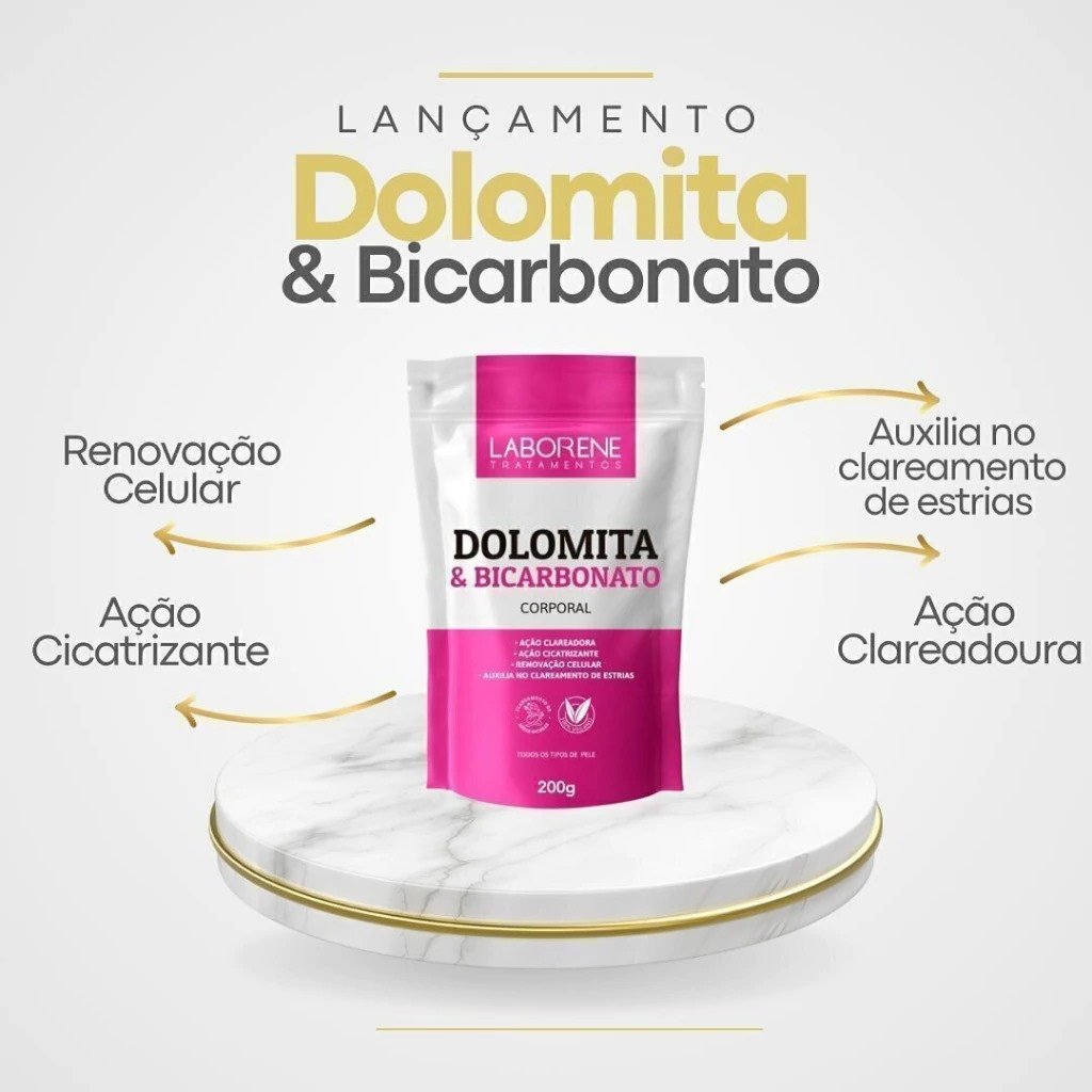 Dolomita Com Bicarbonato 200G - Laborene